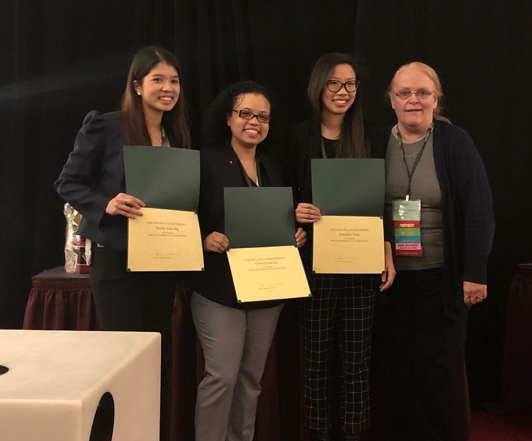 Three Touro College of Pharmacy (TCOP) students took second place at the Pharmacist Society of the State of New York Business Plan Competition.