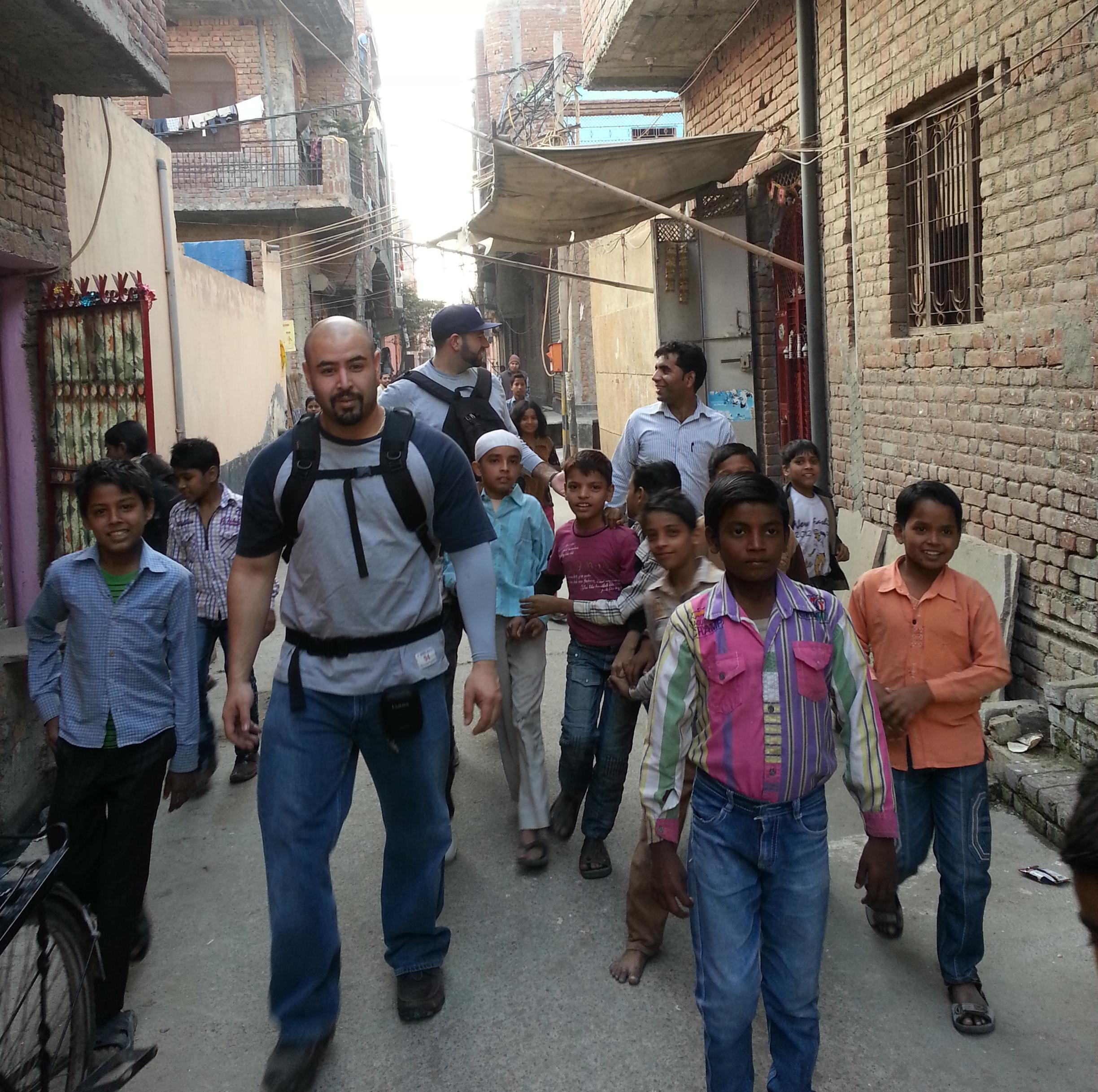Touro College of Pharmacy students travel to India to provide healthcare in the slums.