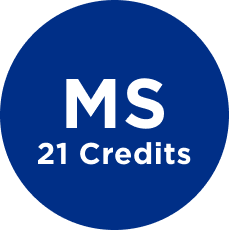 MS - 21 Credits