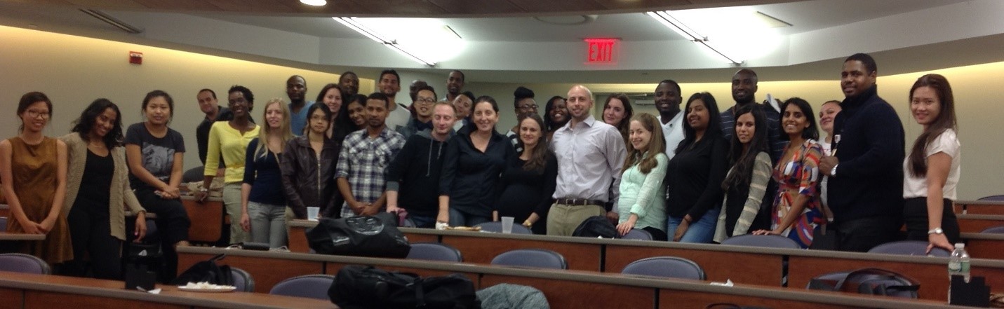 Touro College of Pharmacy students attended panel with guest speakers, and TCOP alumni, Dr. Priya Somnarain and Dr. Charrai Byrd, with tips on how to succeed as in your pharmacy career