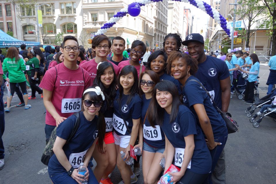 Touro College of Pharmacy students at the March for Babies walk