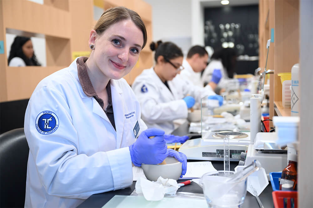 Summer Rotering in the TCOP compounding lab